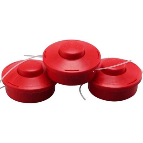 3Pcs Double Line Head Wire Spool Wire Spool Brush Cutter Cutting Head Spool for Brush Cutter MUMU