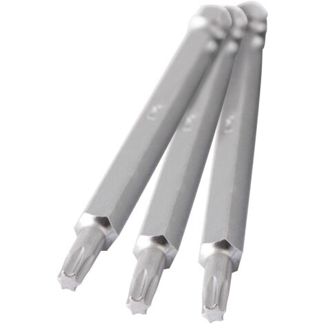 3pcs embouts tournevis à soute T20 L.89mm CrV 1/4" (6,35 mm) - OS 1015 - CLAS Equipements