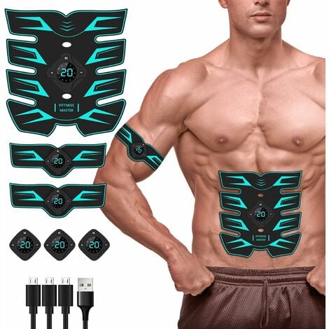 3 Pcs Stimulator, Electric Muscle Stimulator For Workout With