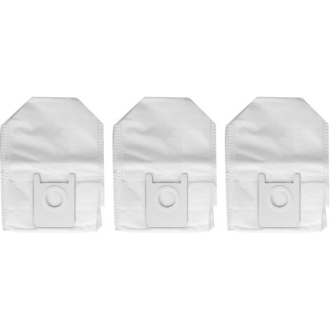 3Pcs Fiber Dust Bag Replacement Accessory Fit for ROIDMI EVE Plus Series Vacuum Cleaner