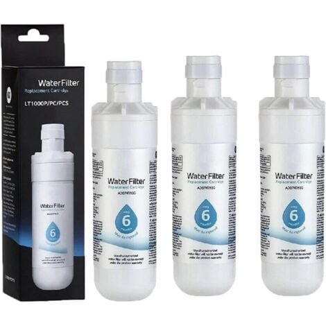 AORSHER 3pcs Filtre À Eau pour Réfrigérateur ADQ747935, Remplacement pour LT1000P/PC/PCS, MDJ64844601, ADQ74793501, ADQ7479350