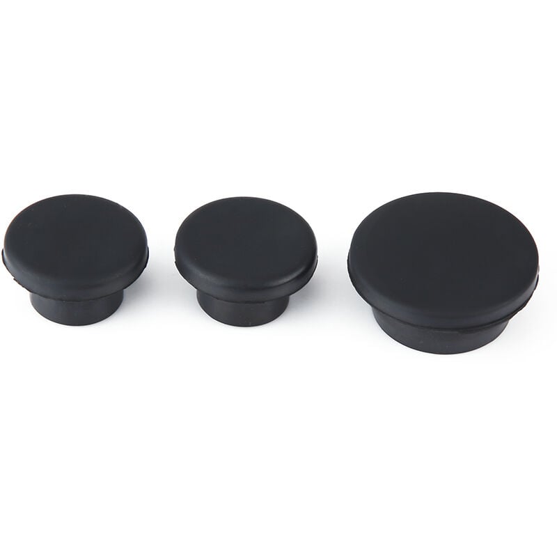 Image of Qiyao - 3Pcs Gummi Heckklappe Stecker für Jeep Wrangler jk 2007-2018 Reserverad Träger