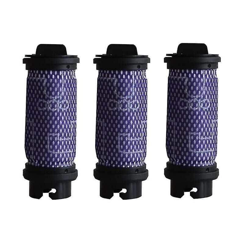 Lot de 3 filtres Hepa de rechange lavables et réutilisables pour aspirateur S600/s6p/s6