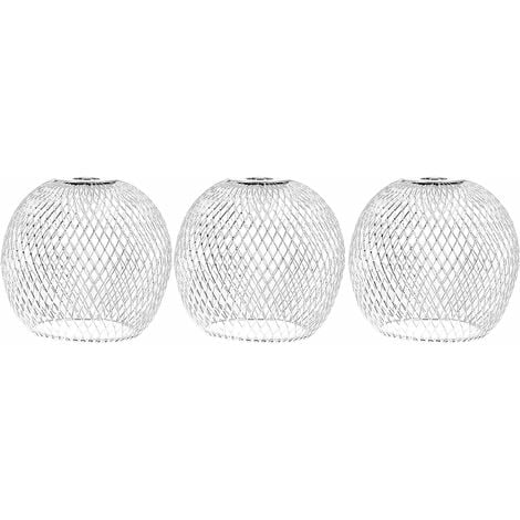 OUYIDA 3pcs Kugel Lampenschirm Dekors Kreative Hollow-Out Lampenbezüge Lampenschirm Dekors Home