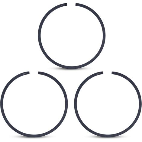 3Pcs / lot 46mm x 1.5mm Piston Anneau pour Husqvarna 55 Rancher 257 357 XP 357XP Pièces de rechange pour tronçonneuse