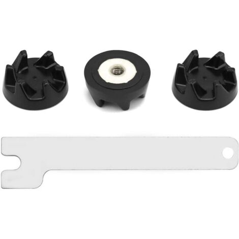 3Pcs Mélangeur En Caoutchouc Coupleur Engrenage Embrayage Avec Outil De Suppression Pour Kitchenaid 9704230, Compatible avec Kitchenaid KSB52/KSB5/5KSB52/5KSB5, Pieces Detachees Kitchenaid avec Outil