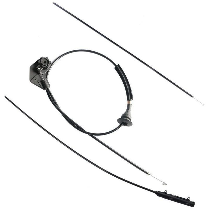 Image of Tlily - 3PCS Motorhaube Release Bowden Kabel Draht für X5 E53 2000-2007 51238403219