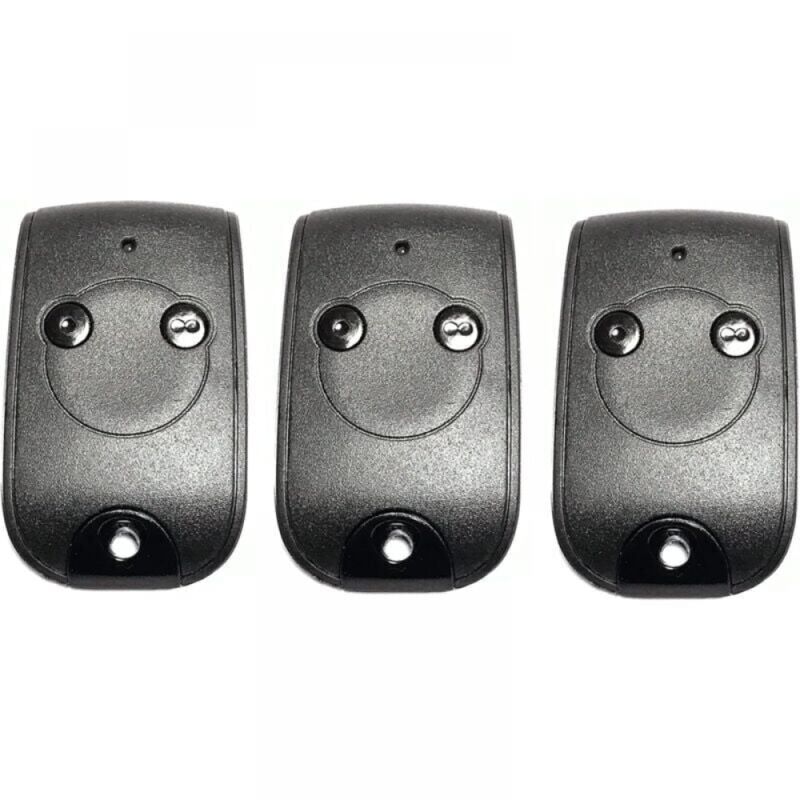 3pcs Pour 1841026 - Télécommande ns 2 canaux 433,42 MHz commande 2 moteurs pour portails et portes de garage