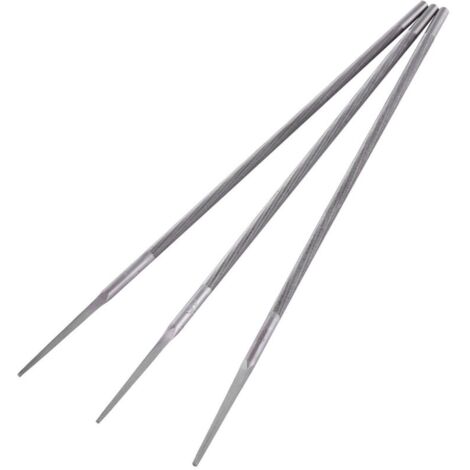 3pcs / réglage du palier rond Affûteur en acier Aigle de la chaîne de tronçonneuse Ficheur (4 mm)