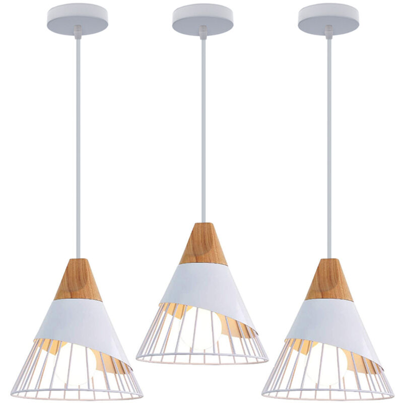 Image of 3PCS Retro Metal Pendant Lights Metal&hellip;