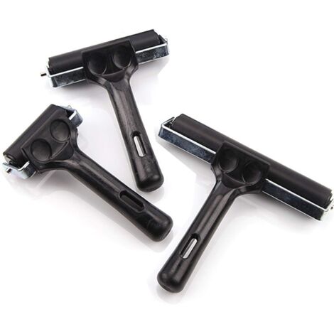 3Pcs Rouleau encreur Rouleau Brayer en Caoutchouc,Pinceau,Outil de Peinture à l'huile d'art Craft,Rouleau de Peinture Magique en Caoutchouc