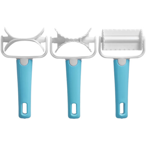 3Pcs/Set DIY Dough Cutter Roller Baking Accessory for Wonton Biscuit Cookies Dumpling Cake Making