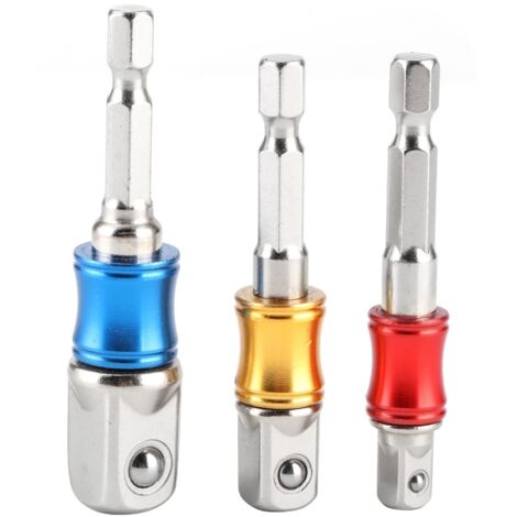 3PCS / Set Hex Bit Bit Adapter Drive Electric Impact Drill Bit / 4in 3/8in / 2in Typ C Is The Replacement Plan Is a Replacement Plan 383 Number Up The Manufacturer for Designed for (Style A).