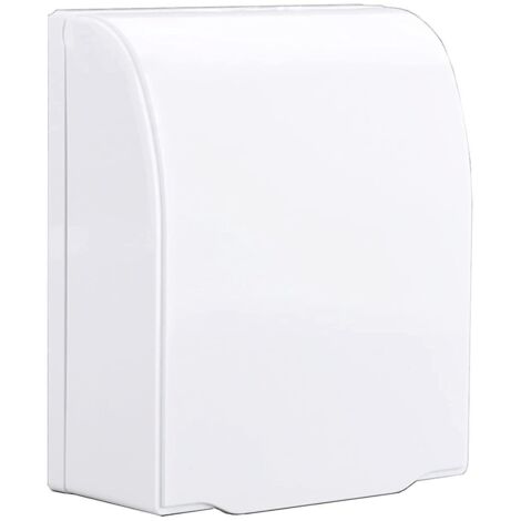 3pcs Sortie Couvercle Childproof Clair, Interrupteur Prise Botier Tanche, Botier De Prise Tanche, Convient Pour Les Prises De Salle De Bain, Empch