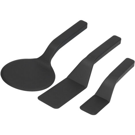 3Pcs Spatula Set Nylon Scraper with Beveled Edge Kitchen Utensils For Frying Egg Bread Muffins