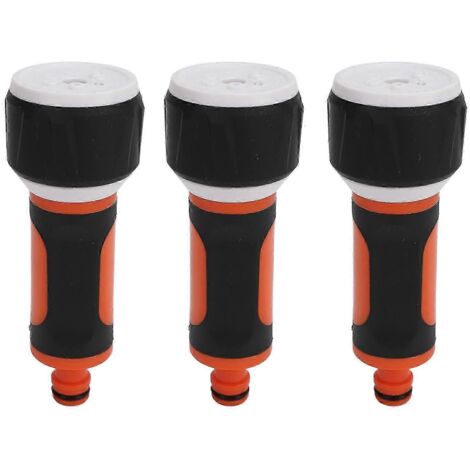 3Pcs Sprinkler Spray Nozzle Portable Multiple Modes Adjustable High Pressure Sprinkler Nozzle for Garden Backyard Courtyard