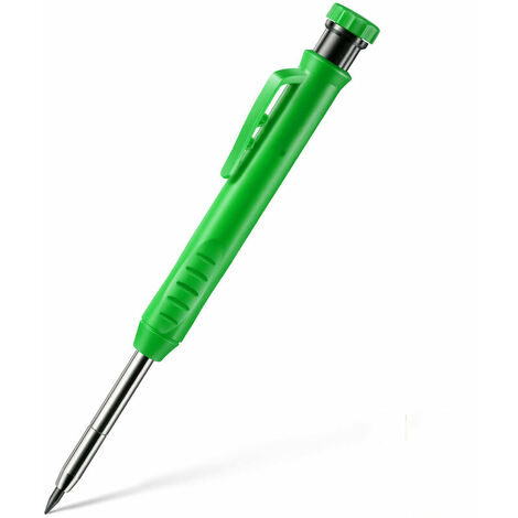 3PCS Stylo marqueur trou profond, crayon bois, recharge stylo marquage spécial bois-vert