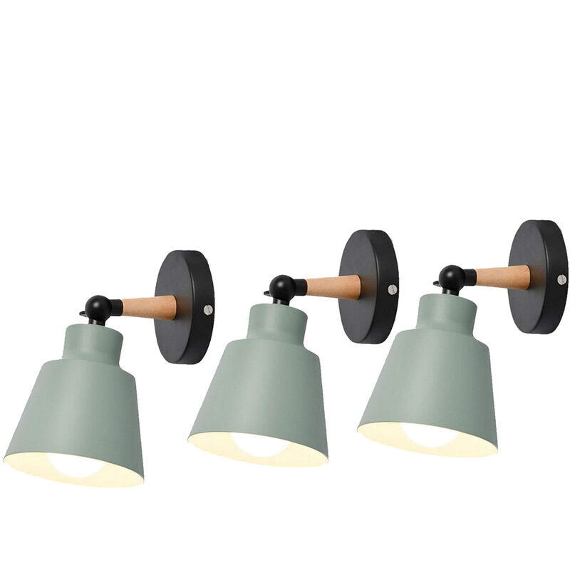 Image of 3PCS Wall Light, Modern Wooden Wall&hellip;