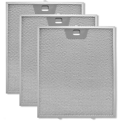 3PCS WB02X24871 Filtre à graisse pour hotte aspirante