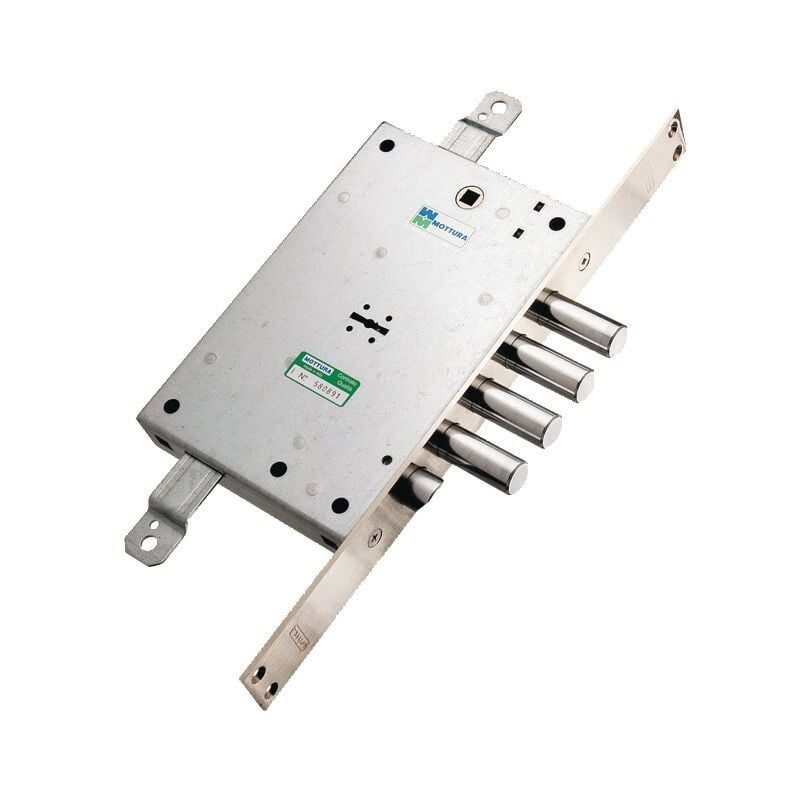 Serrure 3 points à larder double panneton droite – MOTTURA - 5771D028