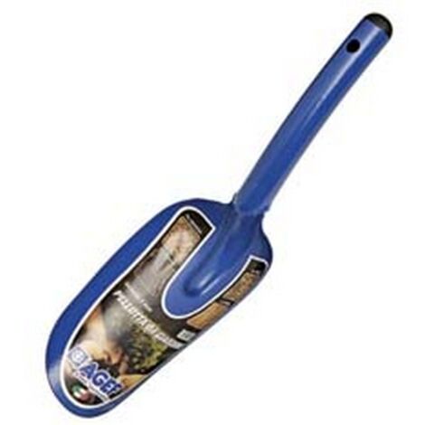 3PZ PELLOTTA DA GIARDINO IN  METALLO VERNICIATO - cm.12x7,5x43 kg.0,40