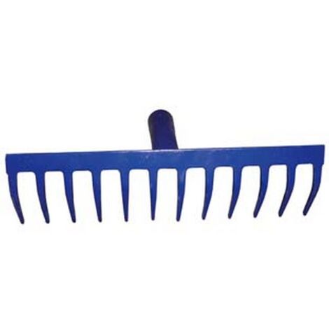 3PZ RASTRELLO IN ACCIAIO VERNICIATO SPESSORE MM.5,2 - 12 denti