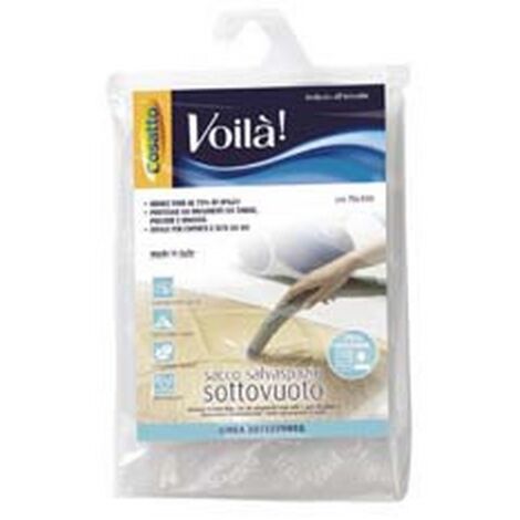 3PZ SACCO SOTTOVUOTO SALVASPAZIO - cm.80x110 ideale per trapunte