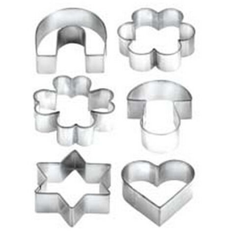 3PZ SET 6 TAGLIABISCOTTI IN ANELLO "DELICIA" - ø cm.5