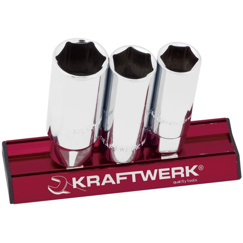 3pz-Set magalu di chiavi a bussola per candele 3/8'