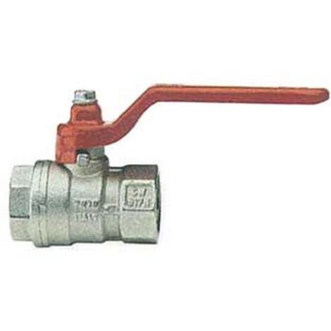3PZ VALVOLA A SFERA F/F CON MANIGLIA A LEVA "IDEAL" ART.090 - FF 3/8" - pressione esercizio 30 bar