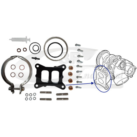 3RG 19731 KIT MONTAJE DE TURBO (38 PCS)