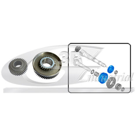 3RG 24242 CONJUNTO PIÃƒâ€˜ONES CAMBIO 5Ã‚Âº VELOCIDAD (2 PCS)