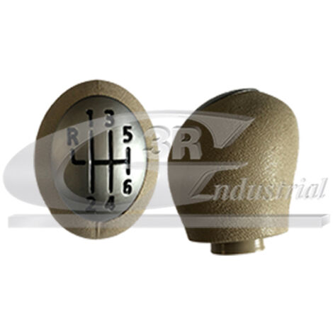 3RG 25616 POMO PALANCA CAMBIO BEIGE