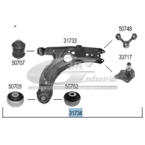 3RG 31734 BRAZO SUSPENSIÓN DELANTERO DERECHO