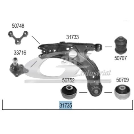 3RG 31735 BRAZO SUSPENSIÃƒâ€œN DELANTERO IZQUIERDO