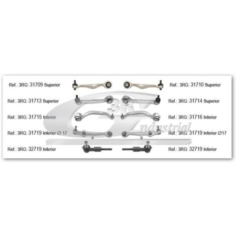 3RG 31773 KIT BRAZOS SUSPENSION DELANTERO IZQUIERDO & DERECHO