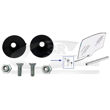 3RG 64500 KIT BUJES DE MONTAJE PARA INSTALACION REGULADOR VENTANA