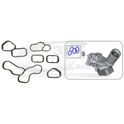 3RG 76103 KIT JUNTAS INTERCAMBIADOR (6PCS)