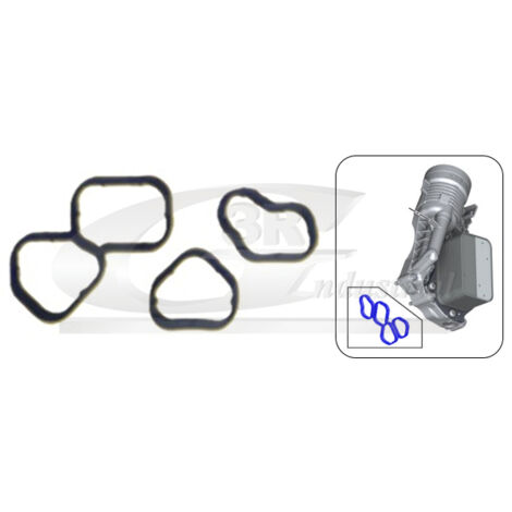 3RG 76104 KIT JUNTAS INTERCAMBIADOR (3PCS)