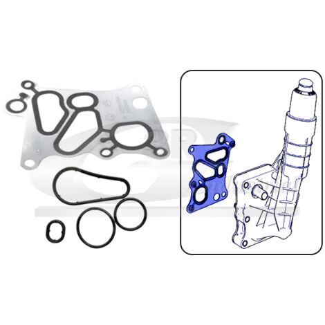 3RG 76503 KIT JUNTAS INTERCAMBIADOR (5PCS)