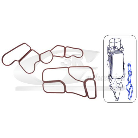 3RG 76504 KIT JUNTAS INTERCAMBIADOR (2PCS)