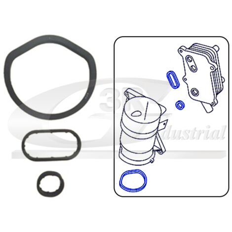 3RG 76509 KIT JUNTAS INTERCAMBIADOR (3PCS)