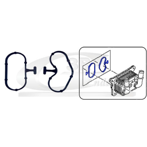 3RG 76512 KIT JUNTAS INTERCAMBIADOR (2PCS)