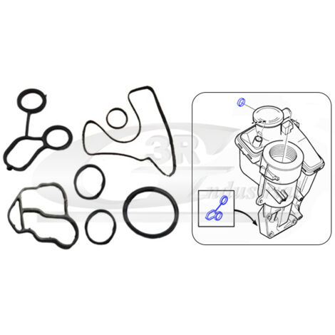 3RG 76800 KIT JUNTAS INTERCAMBIADOR (7PCS)