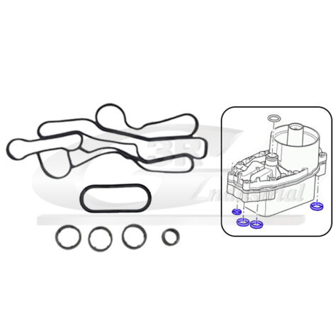 3RG 76902 KIT JUNTAS INTERCAMBIADOR (6PCS)