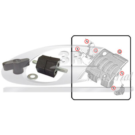 3RG 80203LD SOPORTE TAPA MOTOR