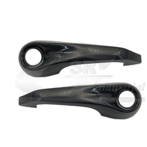 3RG 80668 KIT EMPUÃƒâ€˜ADURAS PUERTA IZQUIERDA & DERECHA NEGRAS (2PCS)