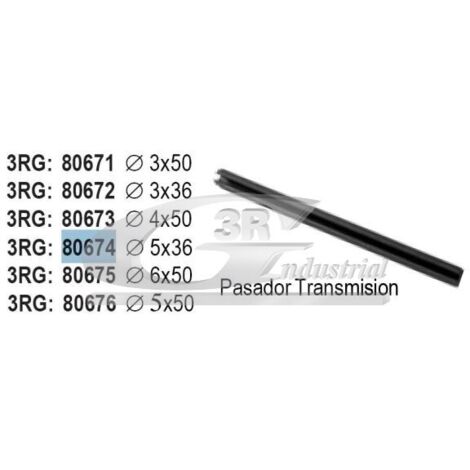 3RG 80674 PASADOR TRANSMISION