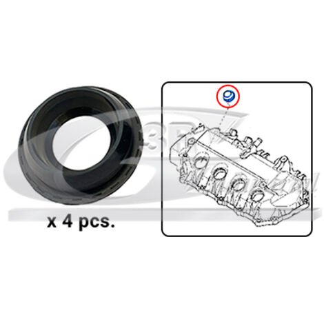 3RG 82681 KIT JUNTA TAPA VÃƒÂLVULA (4PCS)