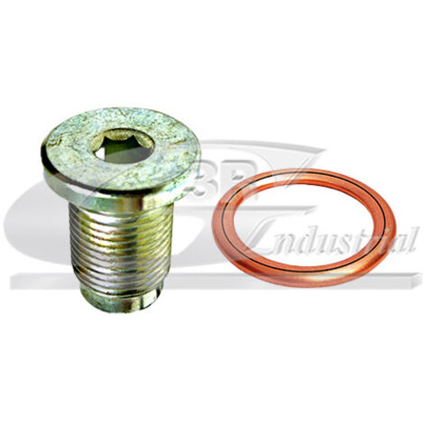 3RG 83527 KIT TAPÓN CÃÂRTER Y JUNTA (2PCS)
